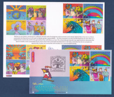 Nations Unies- FDC - Premier Jour Carte Maximum - YT N° 380 à 383 - Sommet Mondial Pour Le Développement Durable - 2002 - FDC