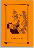 39154246 - Karikatur Was Waerst Ohne Mich ? Sign. Rudolf Sauer - Altri & Non Classificati