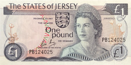 Jersey 1 Pound, P-11b (1976) - UNC - (24,99 Incl Fee) - Jersey