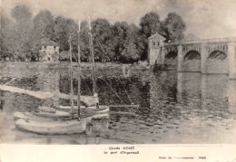 Delcampe - Argenteuil Claude Monet - Argenteuil