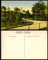 Ireland Old Color Postcard Dublin The People's Park Phoenix Park Garden Monument - Sonstige & Ohne Zuordnung