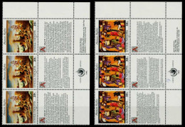 UNO NEW YORK Nr 651S3-652S3 Postfrisch 3ER STR ECKE-URE X780B06 - Altri & Non Classificati