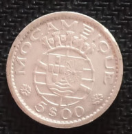 5 ESKUDO   1960   MOZAMBIQUE SILVER - Mozambique