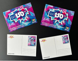 Burundi 2024 Stationery Entier Ganzsache Joint Issue 150 Ans Years UPU Union Postale Universelle Universal Postal - Emissions Communes