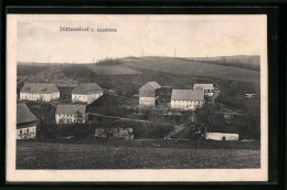 AK Dittersdorf Bei Glashütte, Gesamtansicht Der Gemeinde - Glashütte