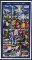 Mali 1404-1415 Postfrisch Schmetterlinge ZD Bogen #GL679 - Malí (1959-...)