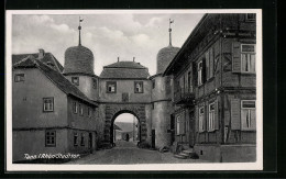 AK Tann I. Rhön, Blick Zum Stadttor - Rhön