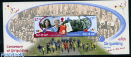 Isle Of Man 2010 Girlguiding Centenary S/s, Mint NH, Sport - Scouting - Isle Of Man