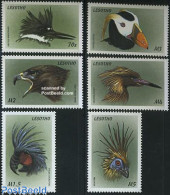 Lesotho 1999 Birds 6v, Mint NH, Nature - Birds - Lesotho (1966-...)