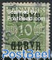 Denmark 1923 GEBYR Overprint 1v, Mint NH - Ongebruikt