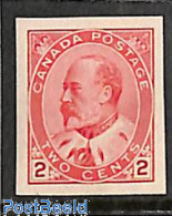 Canada 1903 2c, Imperforated, Unused (hinged) - Nuovi