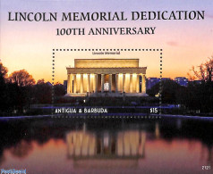 Antigua & Barbuda 2021 Lincoln Memorial S/s, Mint NH - Antigua En Barbuda (1981-...)