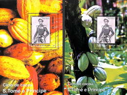 Sao Tome/Principe 2010 Cacao 2 S/s, Mint NH, Health - Food & Drink - Ernährung