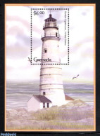 Grenada 2001 Lighthouse S/s, Boston, Mint NH, Various - Lighthouses & Safety At Sea - Lighthouses