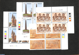 Zimbabwe 1984 Memorial Day, Corner Blocks Of 4 [+], Mint NH - Zimbabwe (1980-...)
