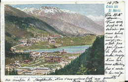 SUISSE -  Gruss Aus ST. MORITZ - St. Moritz