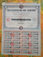 - ACTION LES ELEVEURS DU CENTRE, VILLEFRANCHE-D'ALLIER 1937 - - Other & Unclassified