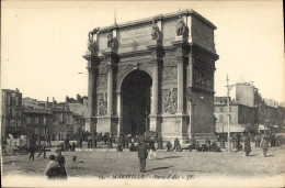 CPA Marseille Porte D'Aix - Oude Haven (Vieux Port), Saint Victor, De Panier