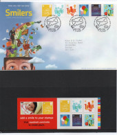 - GRANDE-BRETAGNE N° 2805/10 Neufs ** MNH + FDC - Série SMILERS / TIMBRES DE MESSAGES 2006 - - Nuovi