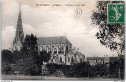 18 GRACAY - L'eglise, Vue Des Pres - Graçay