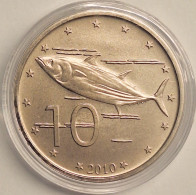 COOK ISLANDS - 10 Cents 2010, KM# 759 (#9201) - Cook Islands