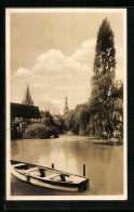 AK Soest, Partie Am Grossen Teich, Ruderboot - Soest