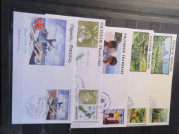 POLYNESIE FRANCAISE, LOT 1er JOUR. LIRE DESCRIPTION POUR PROMO - FDC