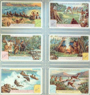 Chromo Liebig S1221 Chez Les Habitants De La Terre De Feu - Liebig