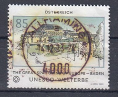 AUSTRIA 3644,used,hinged - UNESCO