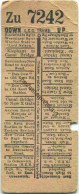 Grossritannien - London - London County Council Tramways L.C.C. Trams - Ticket - Fahrschein - Europe