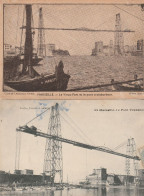 2 CP -MARSEILLE    -  Le Pont Transbordeur - - Oude Haven (Vieux Port), Saint Victor, De Panier