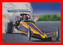 CPSM/gf Sport Automobile. "DRAG" Illustrateur  Alain BERTRAND. Pub Primagaz..*19122 - Other & Unclassified