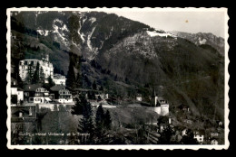 SUISSE - GLION, COMMUNE DE MONTREUX - HOTEL VICTORIA ET LE TEMPLE - Sonstige & Ohne Zuordnung
