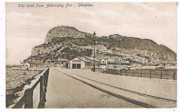 GIBRALTAR  THE ROCK FROM ADMIRALTY PIER - Gibilterra