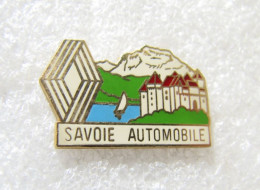 PIN'S  RENAULT    SAVOIE  AUTOMOBILE   Email De Synthèse  BATEAU - Renault