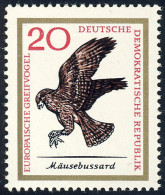 1149 Europ. Greifvögel Mäusebussard 20 Pf ** - Ungebraucht