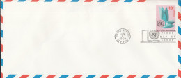 UNO NEW YORK, LU 3 B, FDC, Flügel, 1969 - Luchtpost