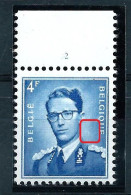 N° 926 Type II ** N° De Planche 2  + CU - 1953-1972 Occhiali
