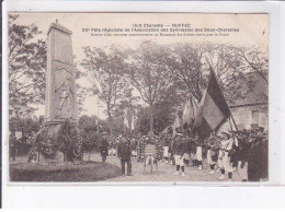 RUFFEC: XXe Fête Régionale De L'association Des Gymnastes Des Deux-charentes - Très Bon état - Ruffec