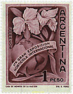 726414 MNH ARGENTINA 1959 1 GRAN EXPOSICION HORTICOLA INTERNACIONAL - Unused Stamps