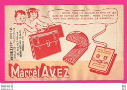 BUVARD (Réf: Z 4262)  « THÈME Vieux Papiers » BUVARD AMEUBLEMENT GENERAL DEBONTE - VACOSSIN "MARCEL AVEZ"HÉNIN-LIÉTARD - Other & Unclassified
