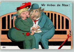 13949618 - Vermenschlicht Wir Bleiben Die Alten Nr.494 - Cochons