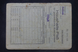 Delcampe - VIEUX PAPIERS - Carnet Allemand Avec Annotations De 1944 à 1949  - L 170464 - Colecciones