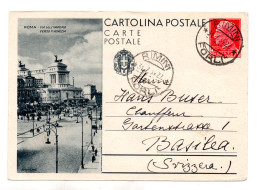 C.P. Cent. 75 Turistica "Roma Via Dell'Impero" N. C91/20 - Interi Postali