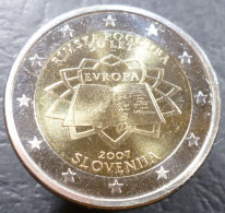 Slovenia - 2 Euro 2007 - 50° Firma Del Trattato Di Roma - KM# 106 - Eslovenia
