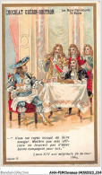 AHHP1-0008 - CHROMOS - PARIS - CHOCOLAT-GUERIN-BOUTRON - Louis XIV Aux Seigneurs De Sa Cour - 10,5 X 7cm - Guérin-Boutron