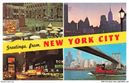 APBP10-0742-ETATS-UNIS - NEW YORK CITY - Plaza Of Rockefeller Center - Manhattan Skyline - Time Square - Brooklyn Bridge - Viste Panoramiche, Panorama