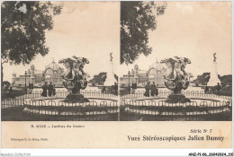 ANZP1-0056-06 - NICE - Jardins Du Casino - Vue Stéréoscopiques Julien Damoy - Panoramic Views