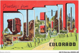 AMJP2-0116-ETATS-UNIS - COLORADO - Greetings From Pueblo - Pueblo