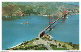 APBP13-0917-ETATS-UNIS - SAN FRANCISCO - Aerial View Of Golden Gate Bridge - San Francisco